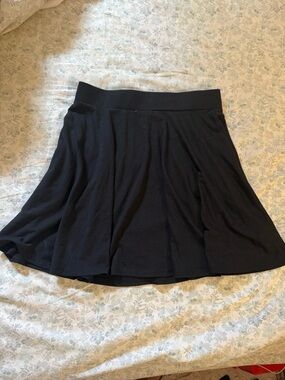 Xhilaration Black Circle Skater Skirt